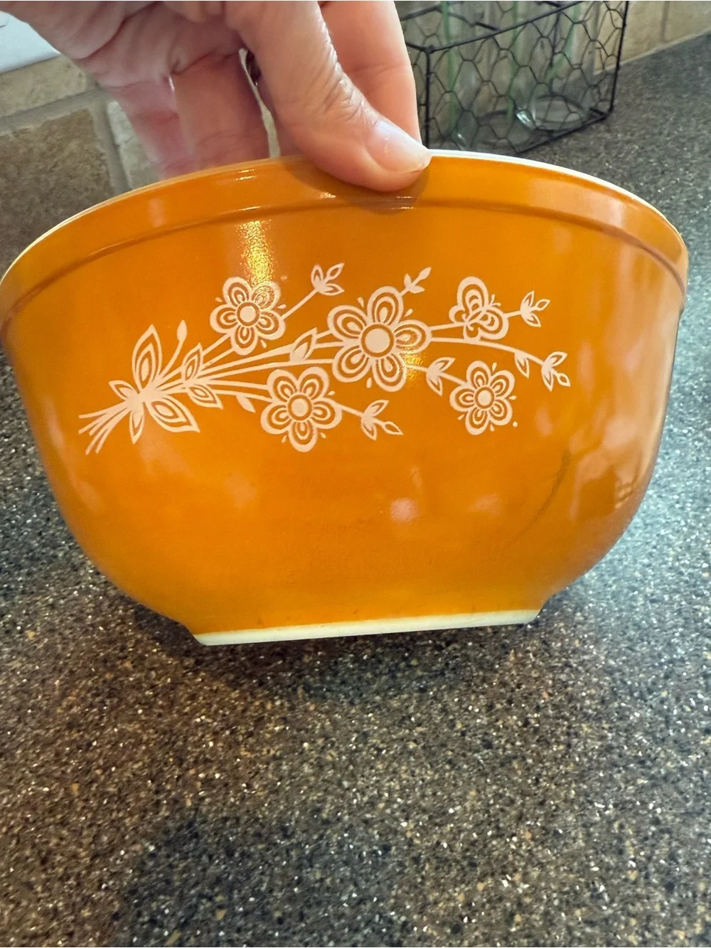 Vintage Nesting Mixing Bowls - Yellow, Green, Orange Set